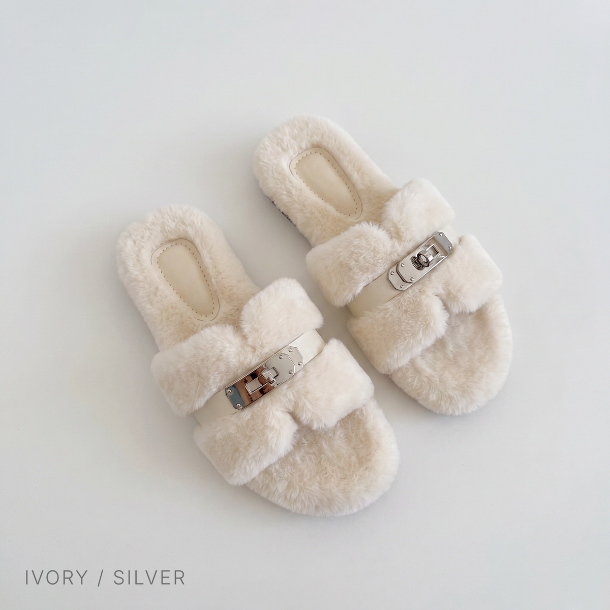 Orla Shearling Sandal