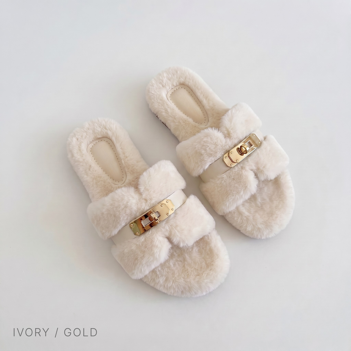 Orla Shearling Sandal