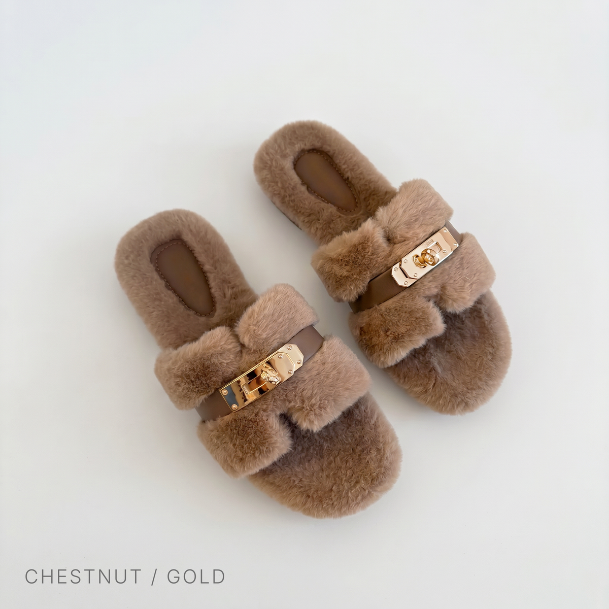 Orla Shearling Sandal